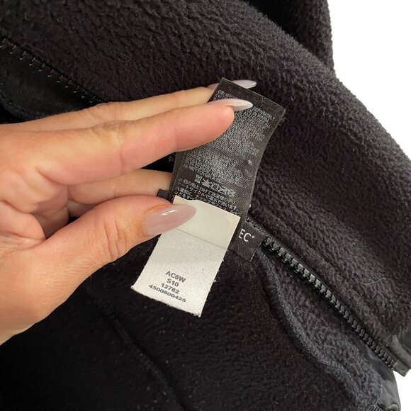 The North Face Size S Denali Fleece Jacket Black Full Zip Pockets Warm Sweater - Picture 7 of 10